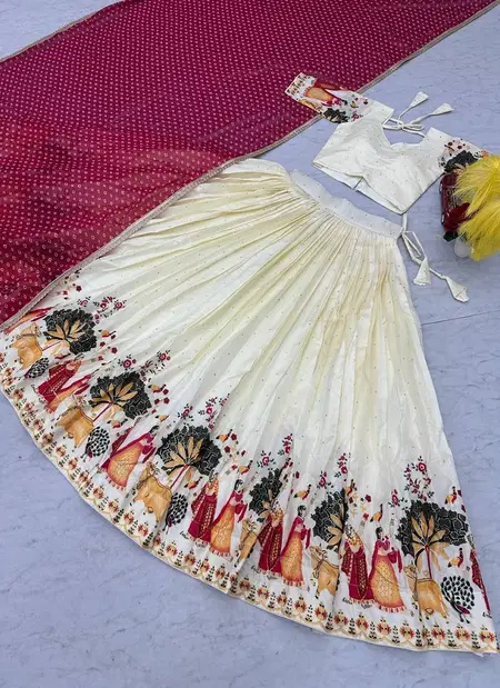 PC 520 Dola Silk Foil Work Lehenga With Choli Dupatta Wholesale In India
